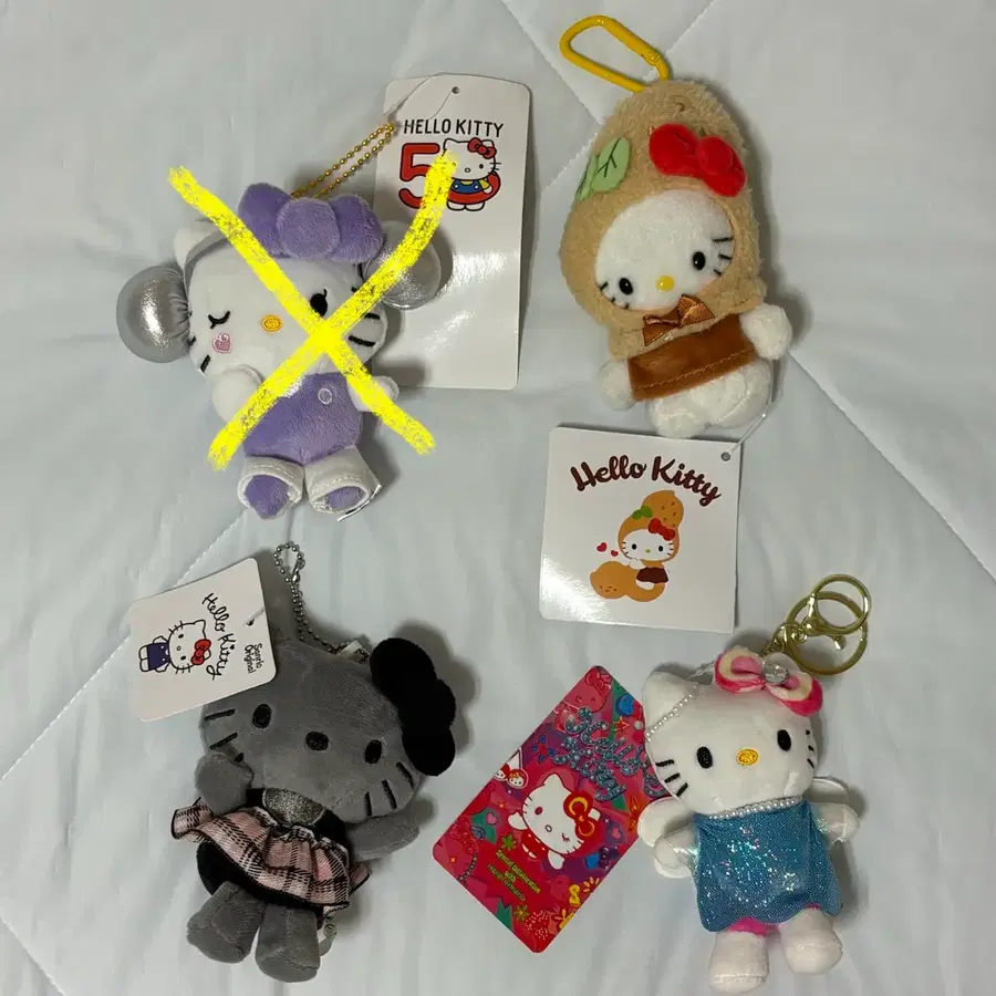 헬로키티 인형 키링