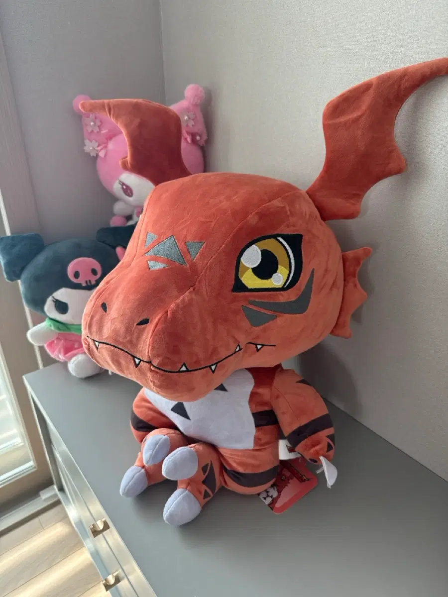 디지몬 길몬 대형 인형 50cm