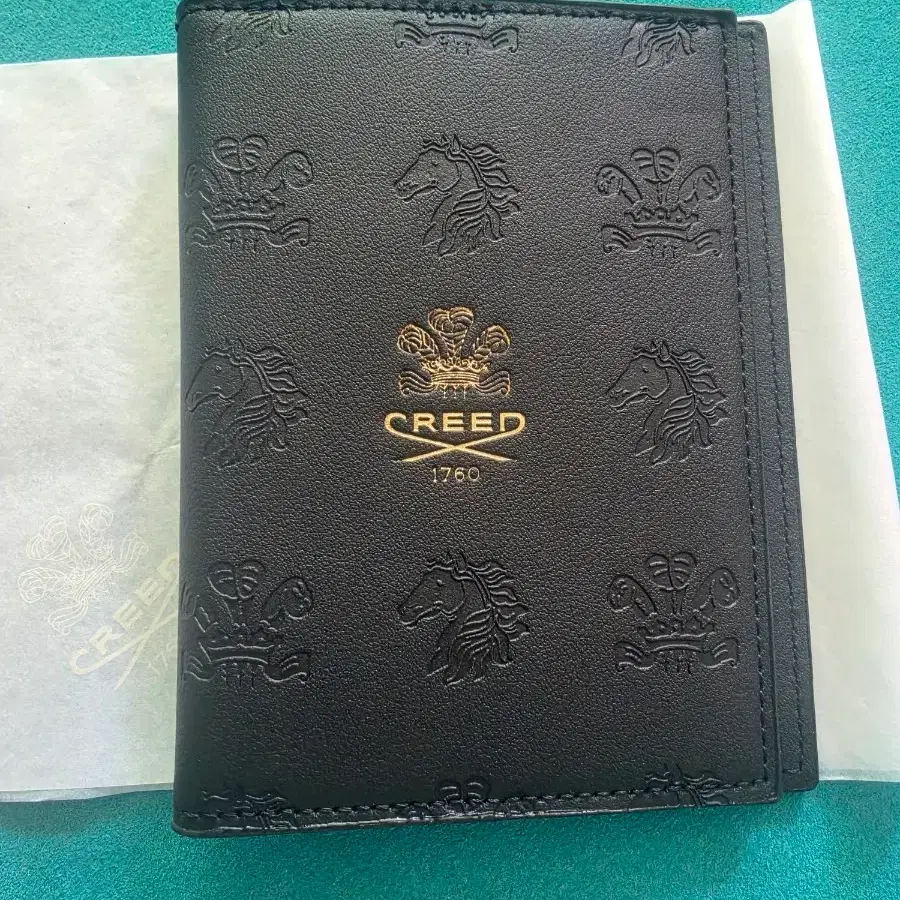 creed 크리드 여권 카드지갑 블랙