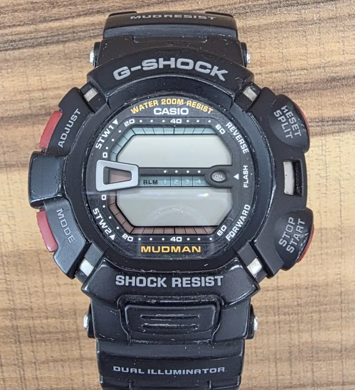 지샥 머드맨 G-9000 손목시계