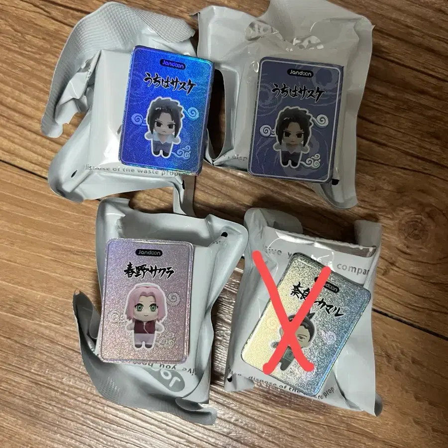 나루토 쌀알 피규어 사스케 사쿠라