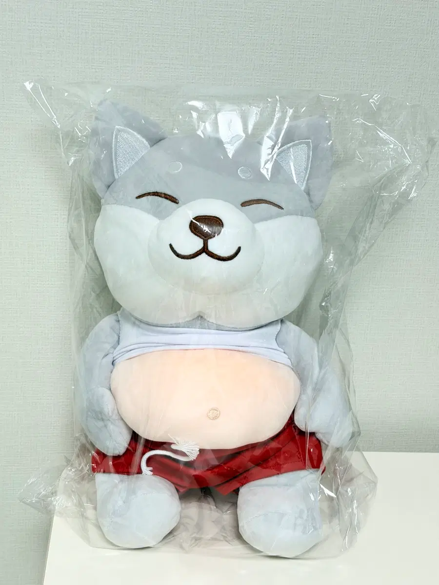 한별토이 배말랑이 시바견 중형 인형 30cm 새상품 정품