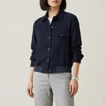 [L] 유니클로 셔츠 자켓