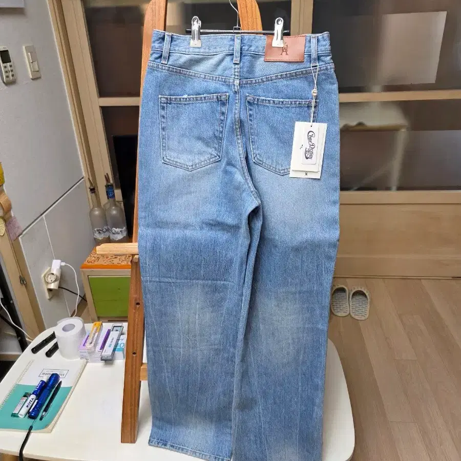 브랜드:오어 (ORE) 제품입니다 택있는 여자 청바지 (S)면바지 데님 입니다