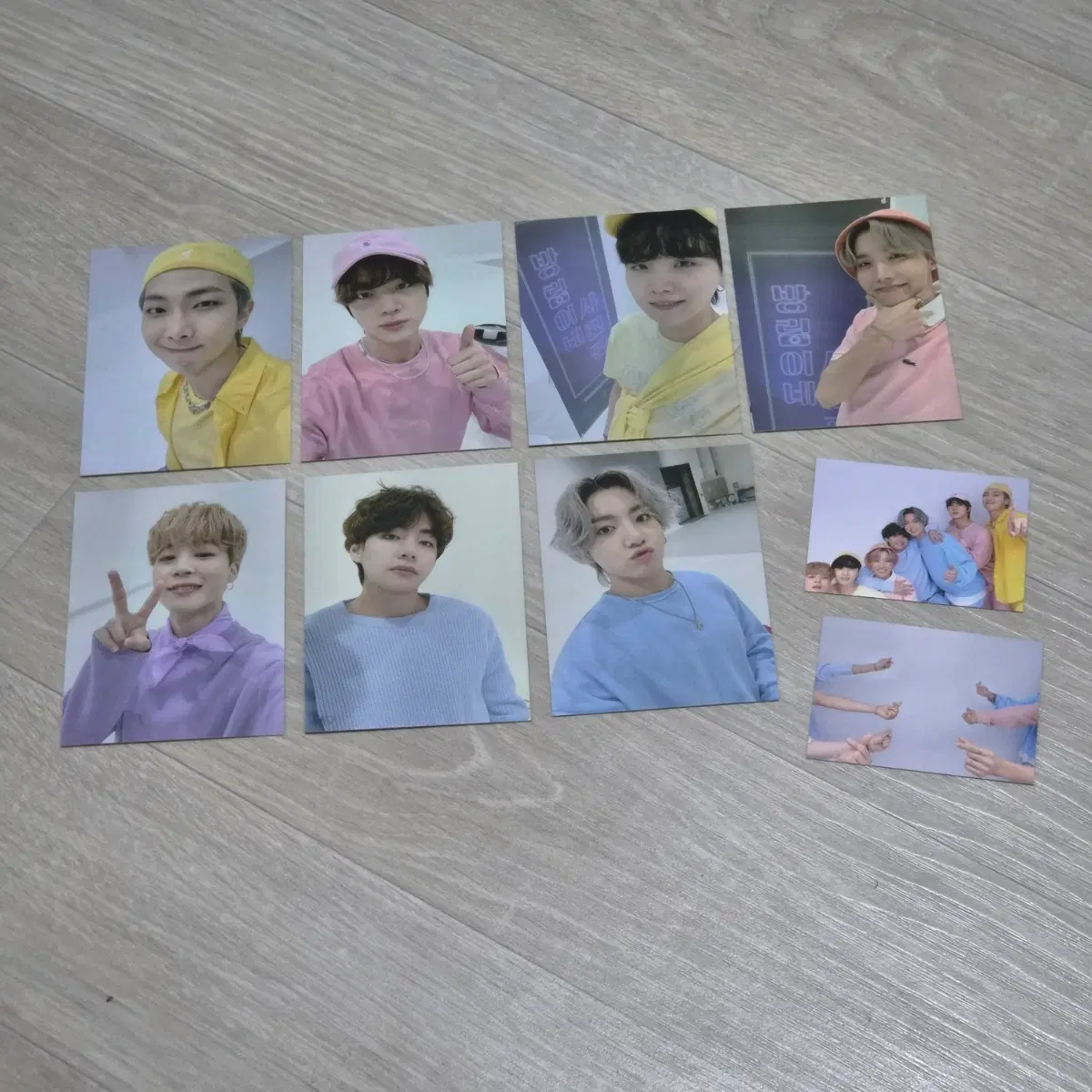 bts 방탄 포카 (비공굿) 무광재질