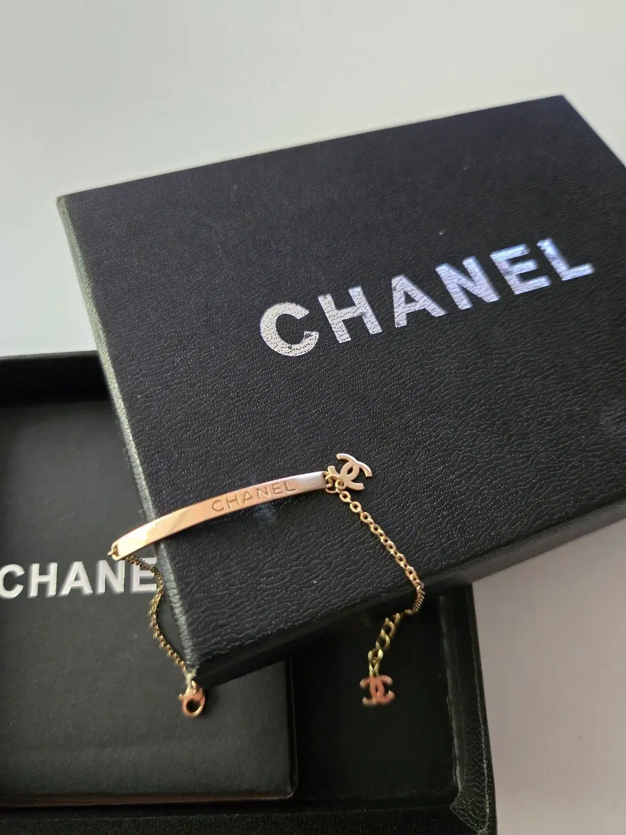14K 이니셜팔찌(길이  약19.5Cm)
