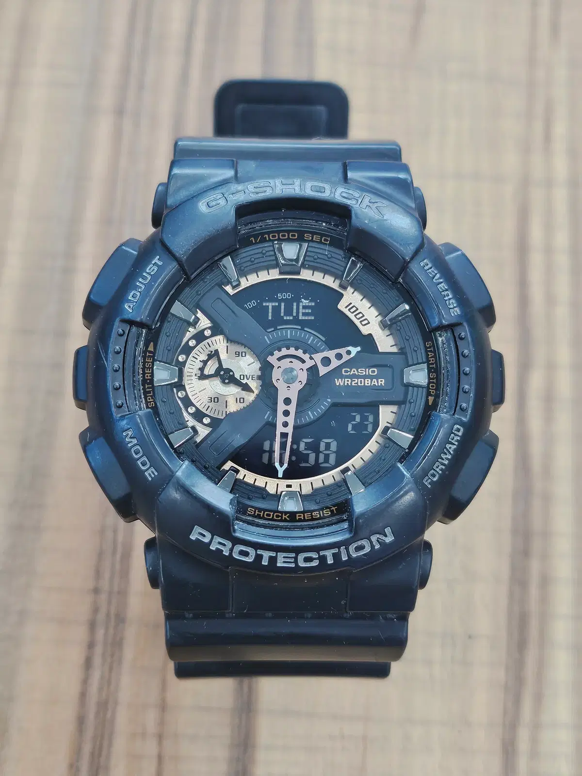 지샥 GA-110RG 로즈골드 손목 시계