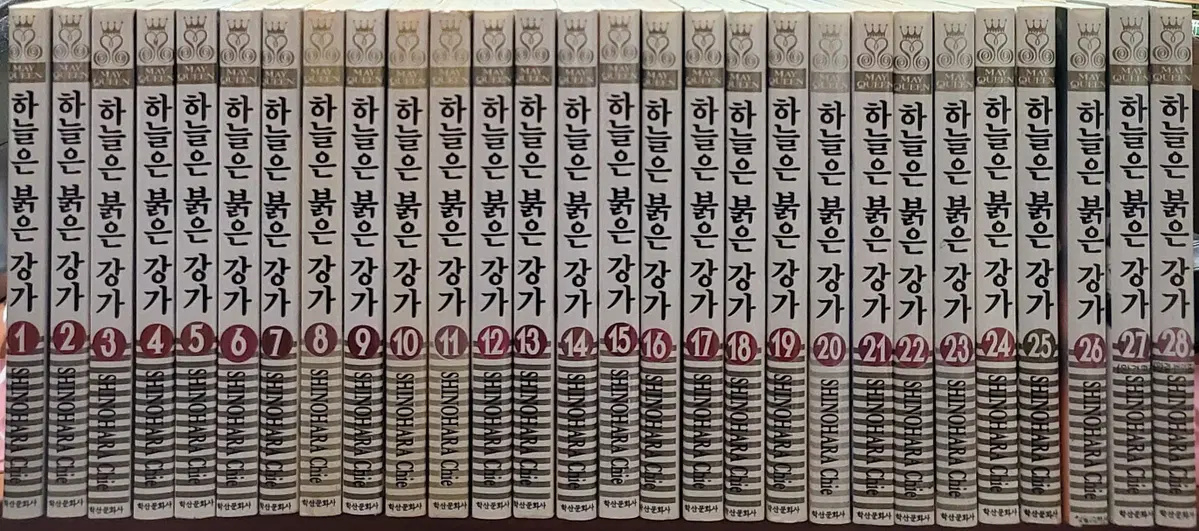 하늘은 붉은강가 1-27 완 번외편 (총28권) 소장용