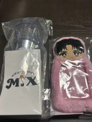 M!LK MiX 응원봉 복슬복슬! 이름표 트레이딩 카드 케이스 사노 하야토