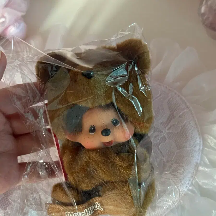 베어 곰 몬치치 글러브 인형 키링