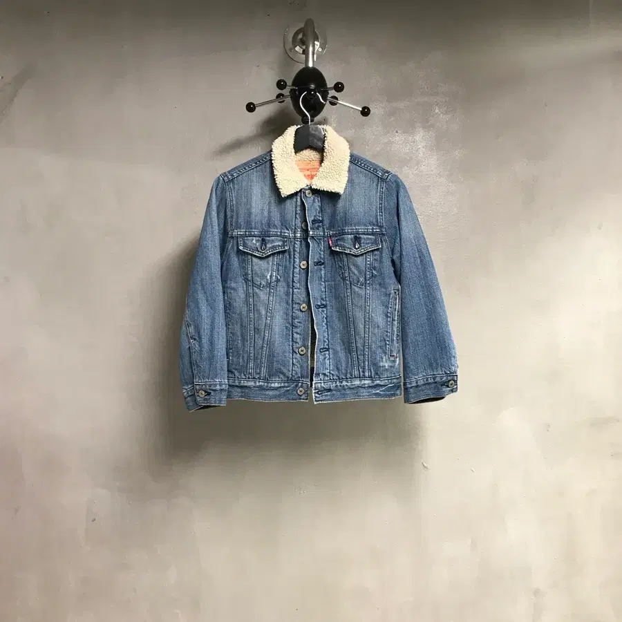 리바이스 쉐르파 데님 자켓 S(W)