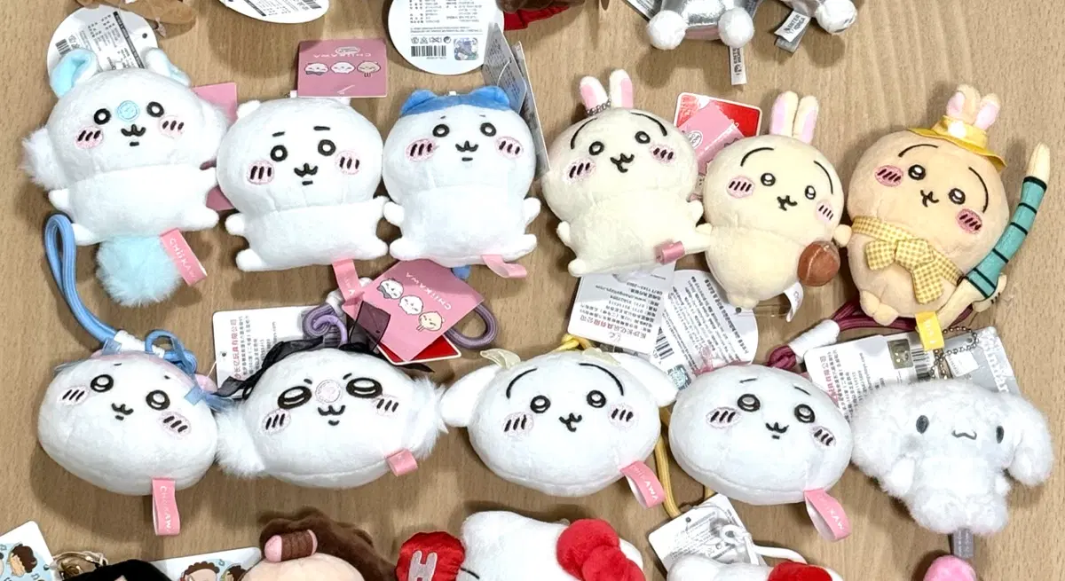 먼작귀 치이카와 인형 키링 새상품