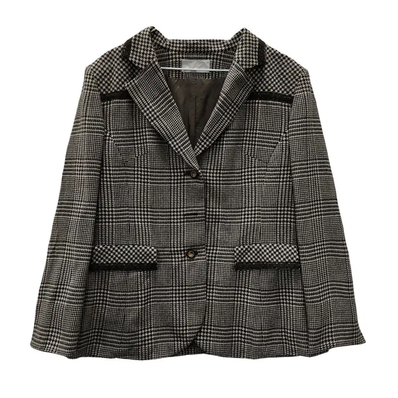 걸리시 레이스파이핑 하운드투스체크 블레이저 15BR MADE IN JAPAN