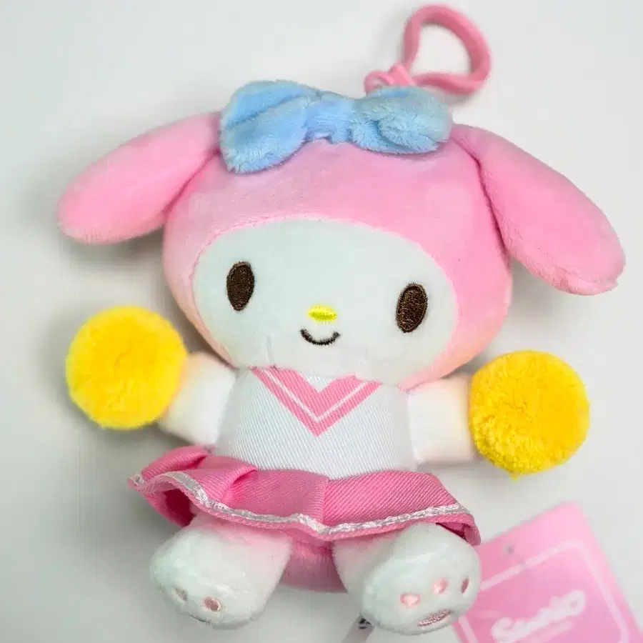 산리오 마이멜로디 치어리더 응원 인형 키링 13cm 새상품 정품