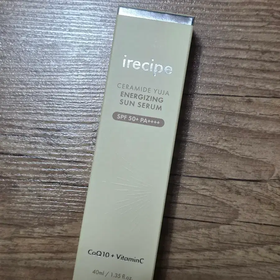 새상품) 아이레시피 세라마이드 유자 에너자이징 선 세럼