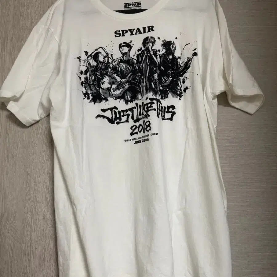 SPYAIR/스파이에어 JLT 2018 반팔 티셔츠