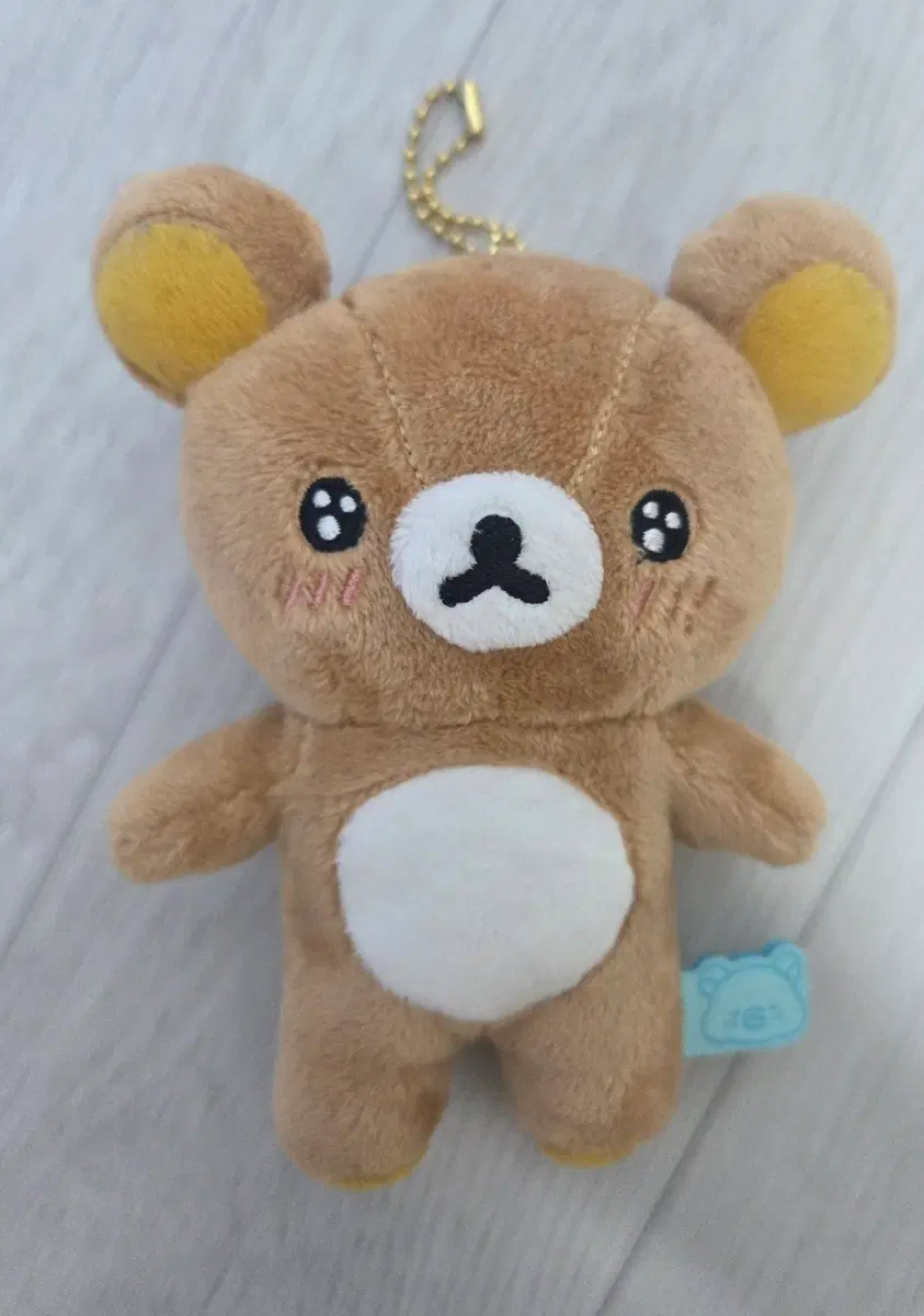 리락쿠마 배불러 키링 인형 만푸쿠 초롱초롱