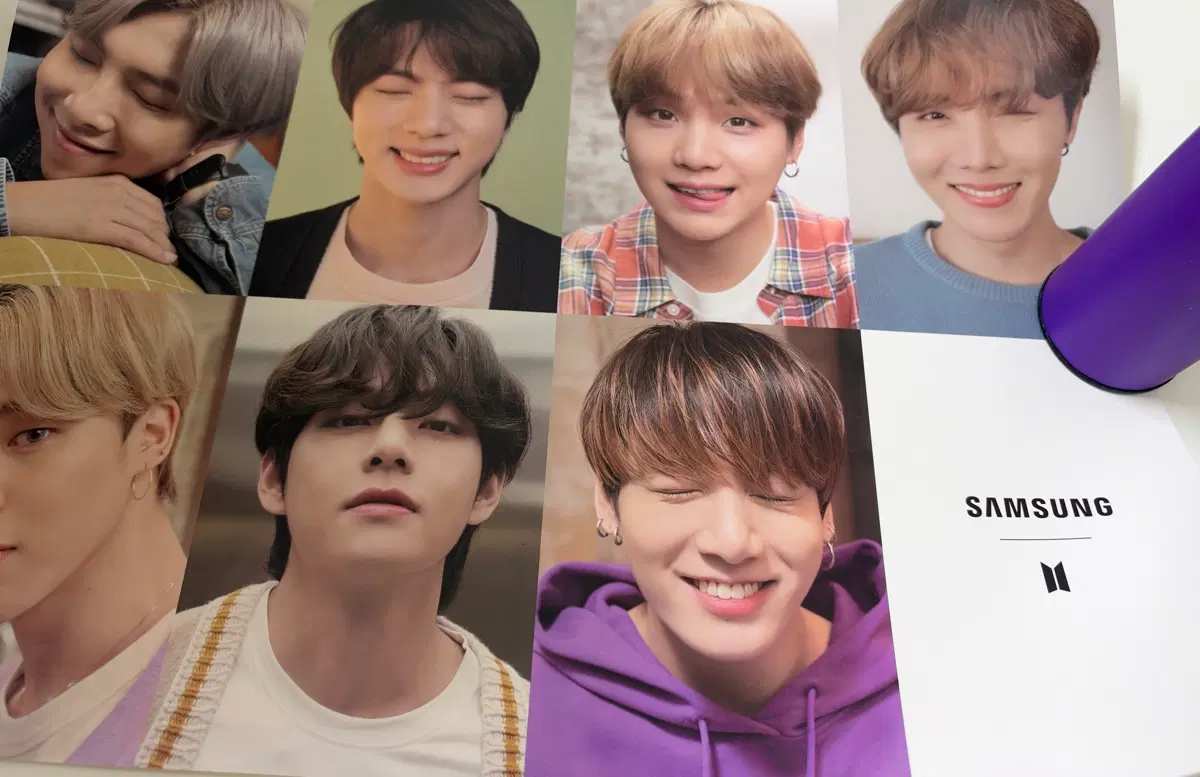BTS 방탄소년단 삼성 갤럭시 특전 포스터 팝니다
