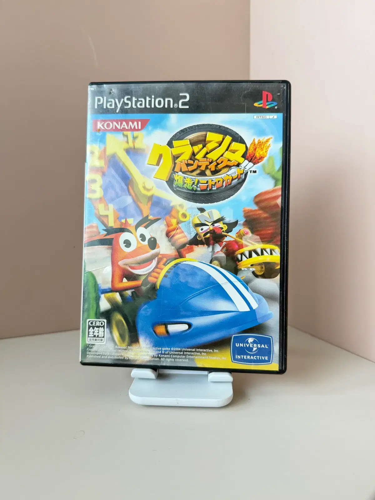 PS2 플레이스테이션2 크래쉬 밴디쿳 폭주 니트로 카트 일판