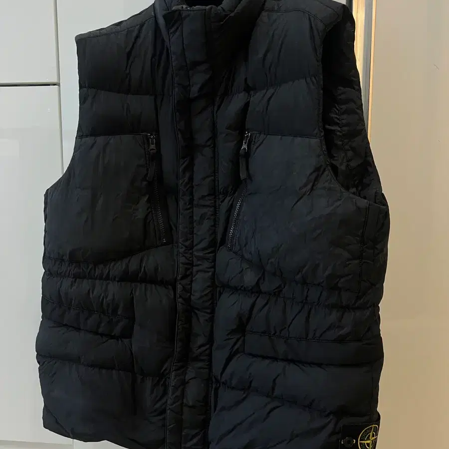 스톤아일랜드 크링클랩스 패딩조끼 2xl (새상품급)