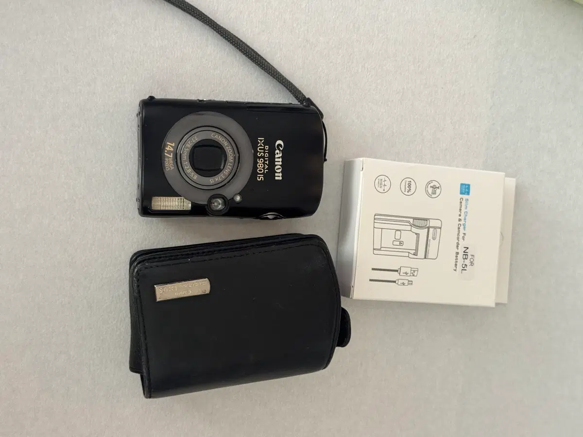 캐논 디지털 카메라 IXUS 980IS + 케이스&배터리