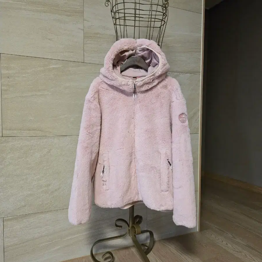[s] 아이더 밍크퍼 여성 후드 자켓