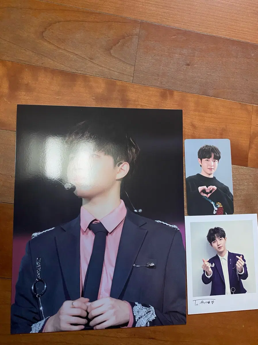 워너원 김재환 팬콘 포카 폴라로이드 포카
