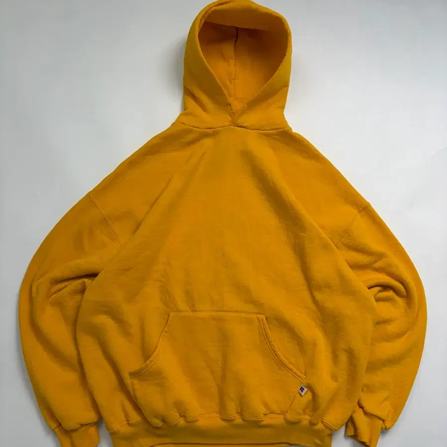 90s Russell Hoodie (mustard yellow)