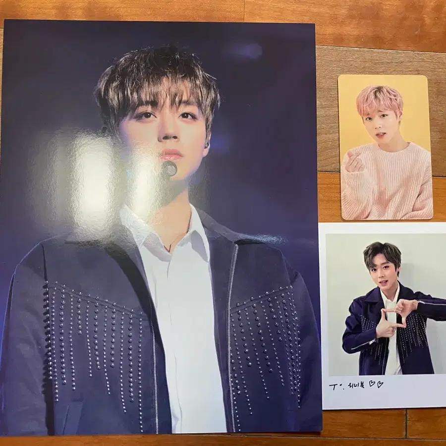 워너원 박지훈 팬콘 포카 사진 폴라로이드