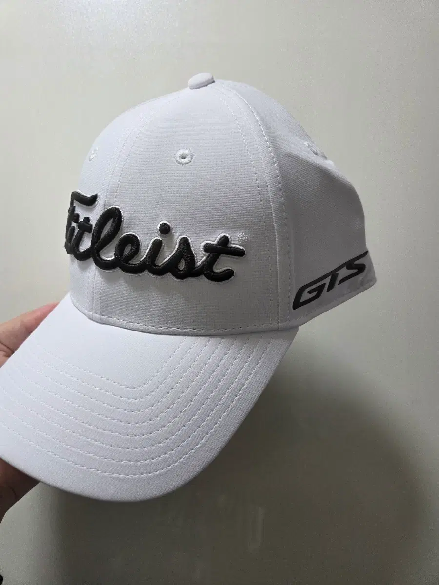 미착용 타이틀리스트 GTS 골프 모자 화이트 사은품