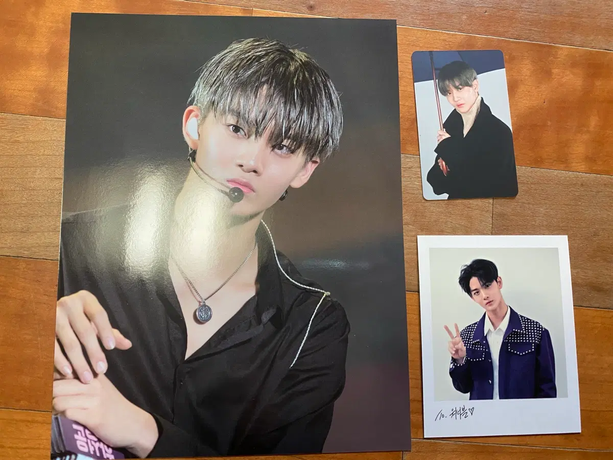워너원 배진영 팬콘 사진 포카 폴라로이드