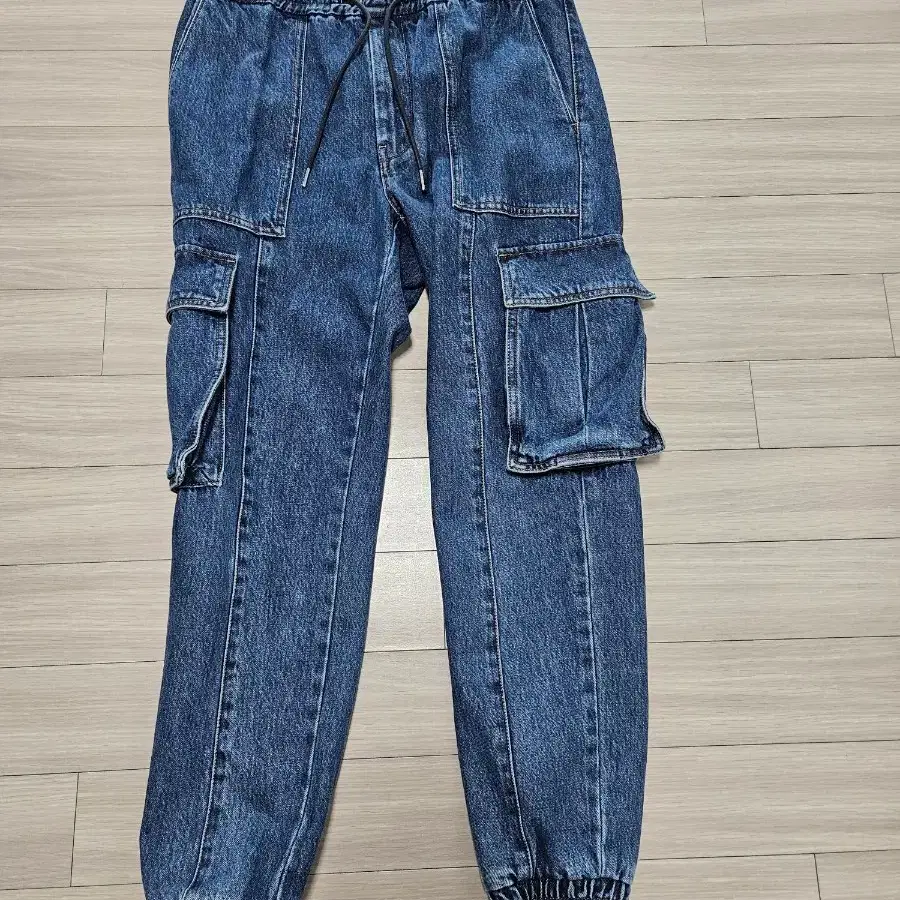준지 카고 조거 팬츠