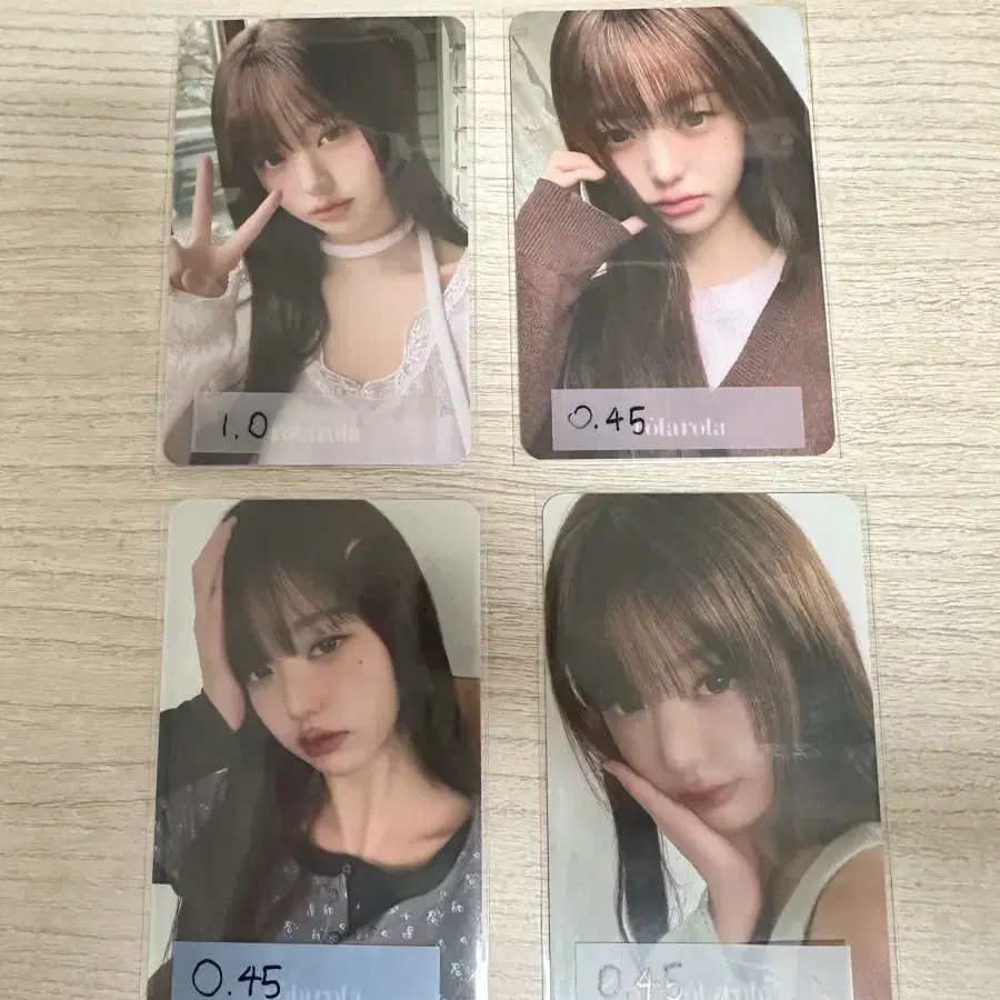 장원영 로라로라 포카 (개봉)