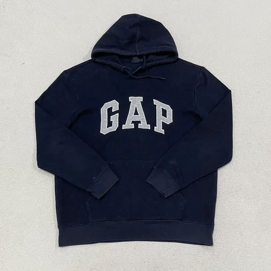 L GAP 빅 로고 자수 코튼 후드티셔츠 0930