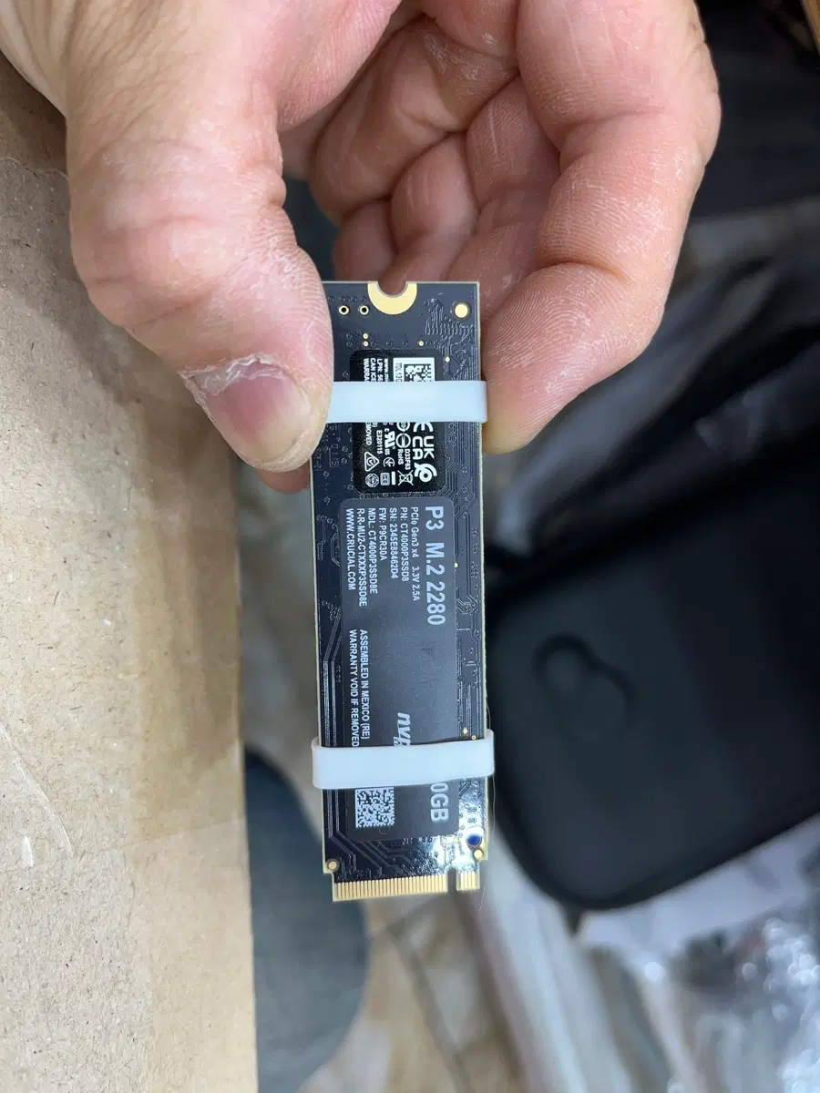 마이크론 P3 4테라 NVME SSD