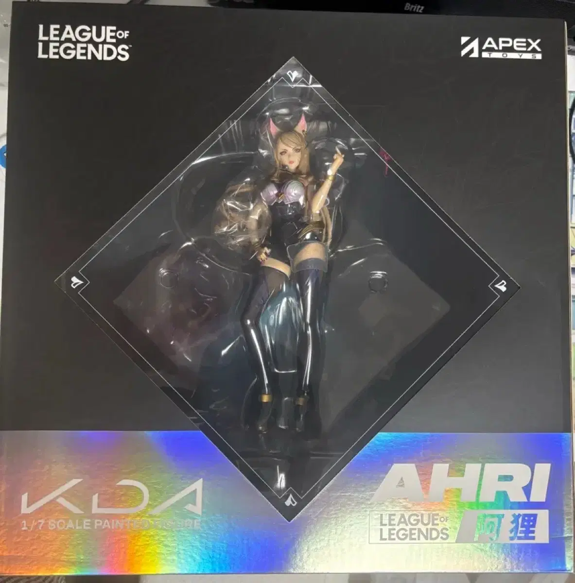 택포,미개봉,칼박스) APEX KDA 아리 1/7 스케일 피규어 k/da lol 롤 리그오브레전드