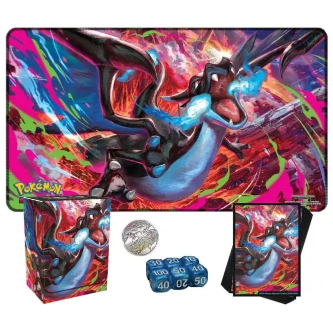 포켓몬 Mega Charizard X ex UPC 메가리자몽 구성품 세트