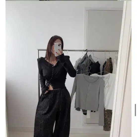 가비존 호피팬츠