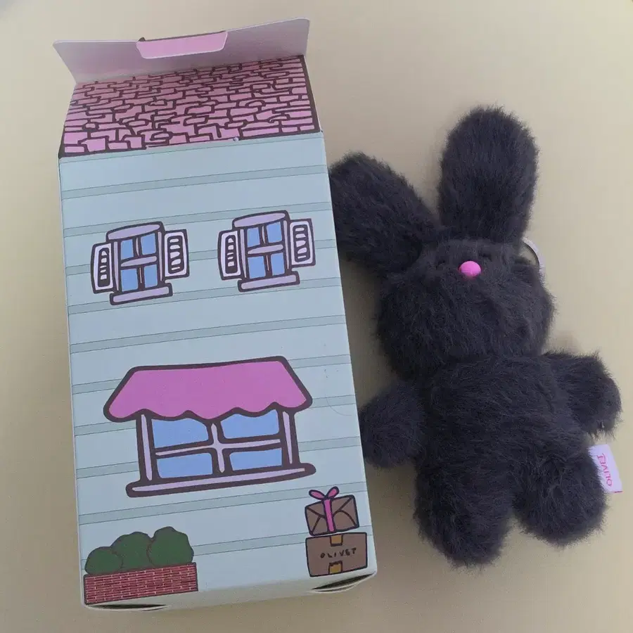 올리베 올톡이 토끼 키링