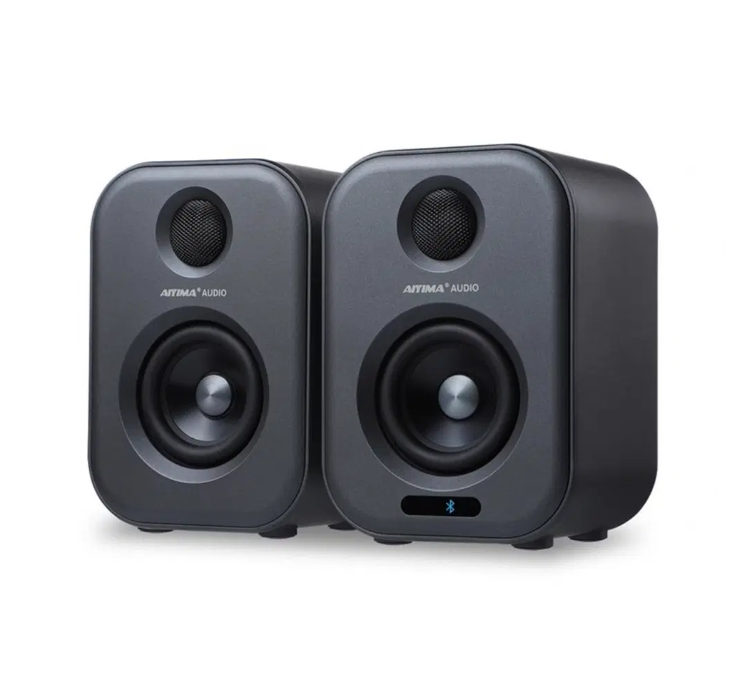 AIYIMA S400 100W 책 선반 액티브 스피커 듀얼 모드 3 인치 블루투스 USB DAC HiFi