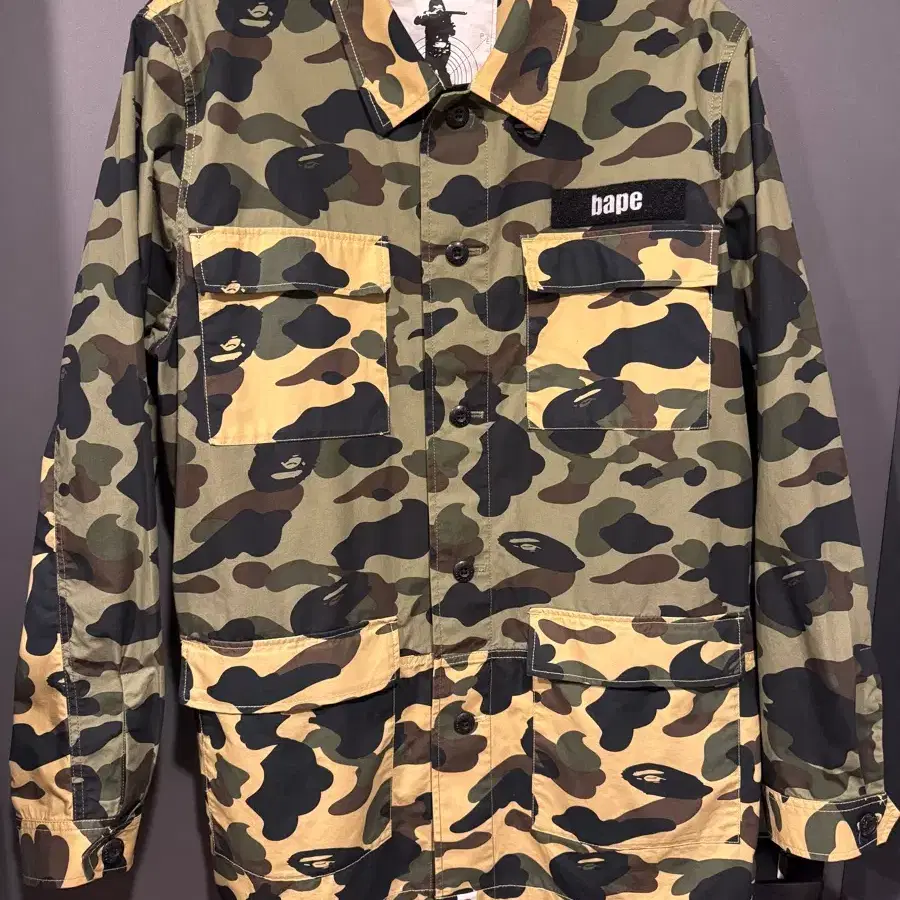 (XXL) 베이프 BAPE 멀티카모 M65 밀리터리 필드 자켓