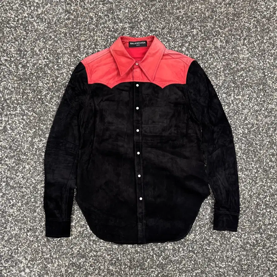 [40] 발렌시아가 2016 FW 뎀나 바잘리아 웨스턴 셔츠 made in ITALY