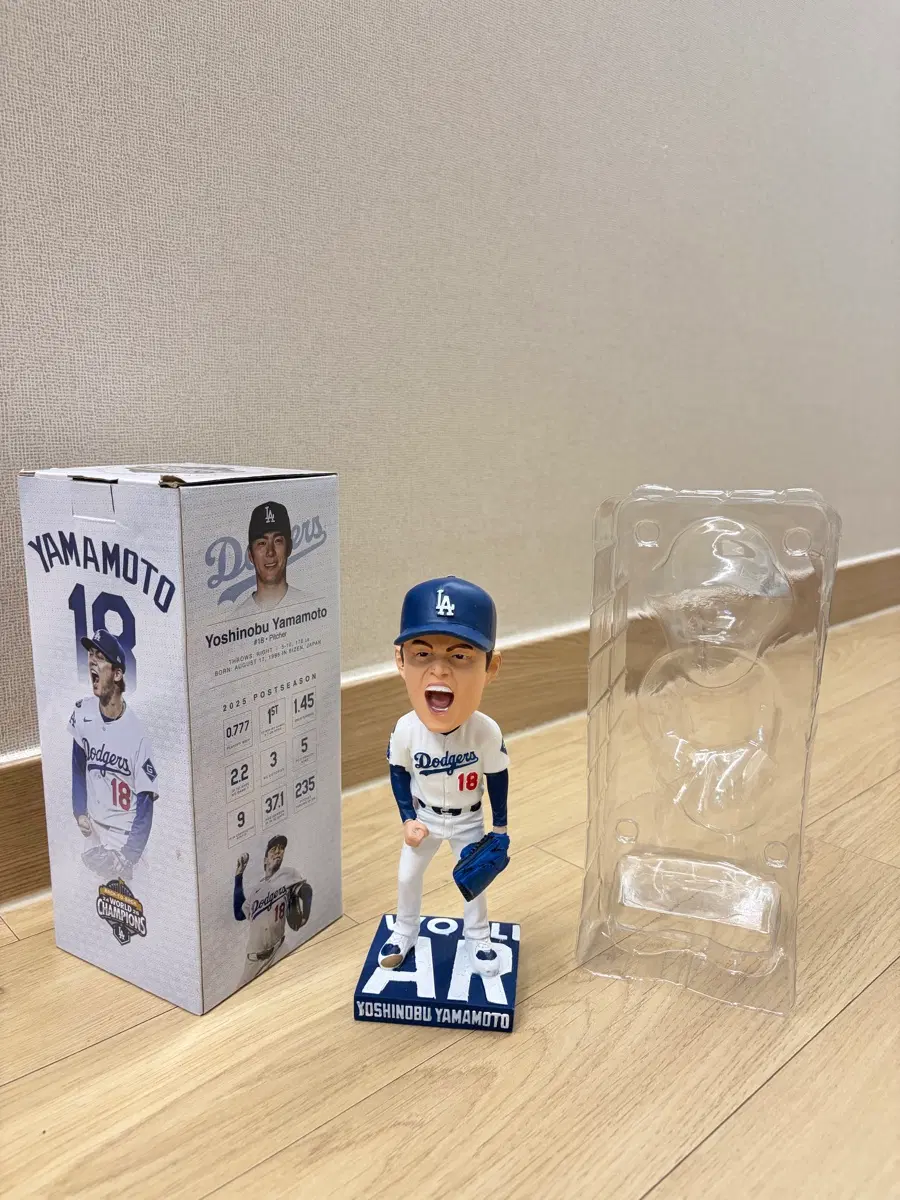MLB LA다저스 월드시리즈 야마모토 요시노부 버블헤드