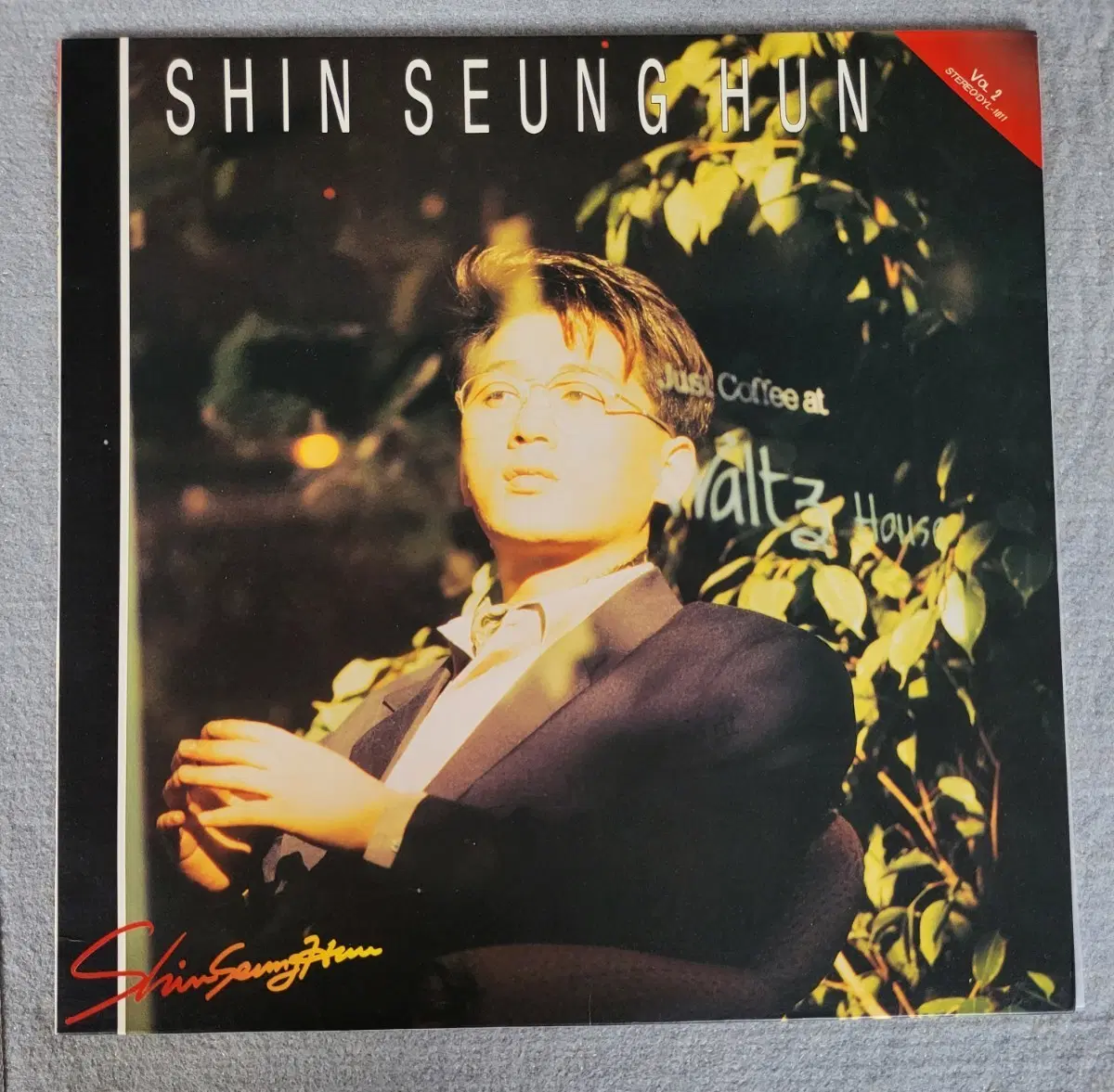 LP 신승훈 2집 - 보이지 않는 사랑 (1991년 )
