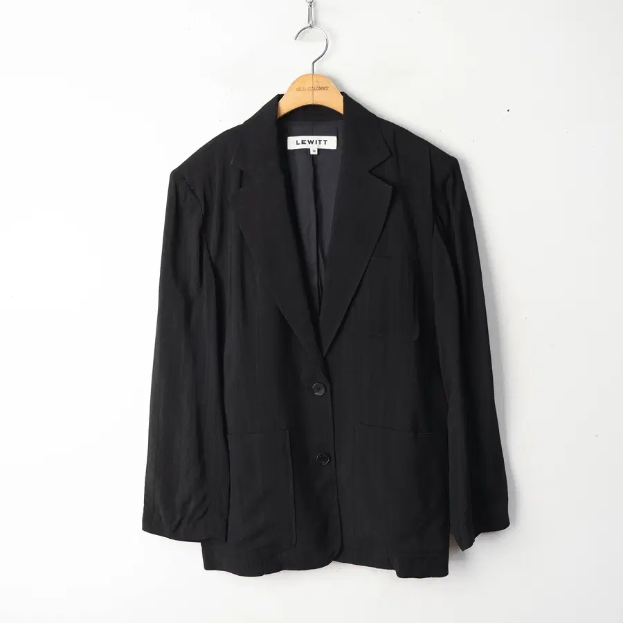 55/르윗 오버핏 레이온 자켓