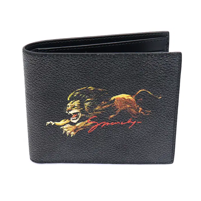 Givenchy(지방시) BK6005K0G9 블랙 캔버스 레오 라이언 8CC 반지갑 MGD84945GI