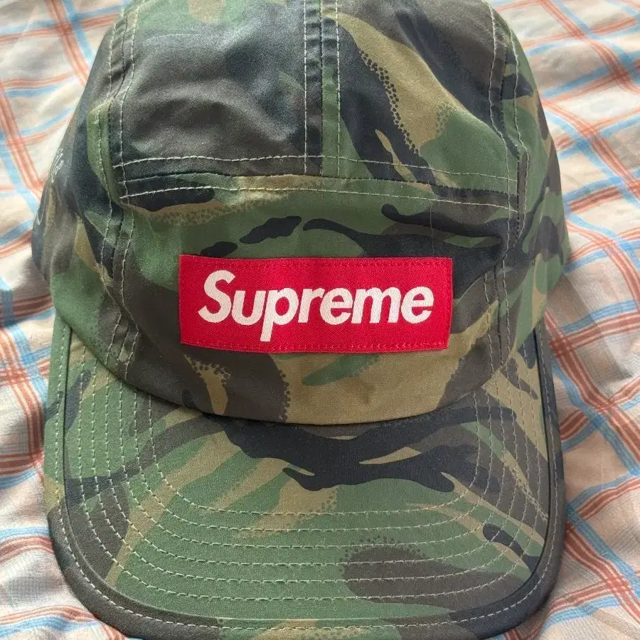 슈프림 Ventile Camp Cap 우드랜드 카모 22FW 급처