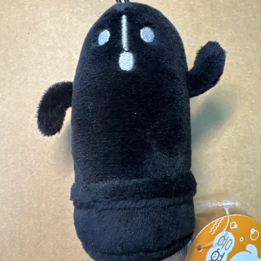 토요용 봉제 키링 블랙