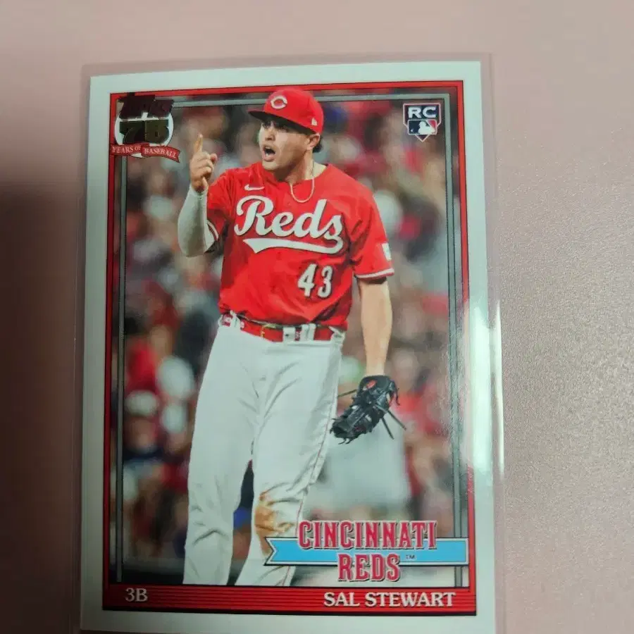 신시내티)살 스튜어트 2026 Topps 루키 카드