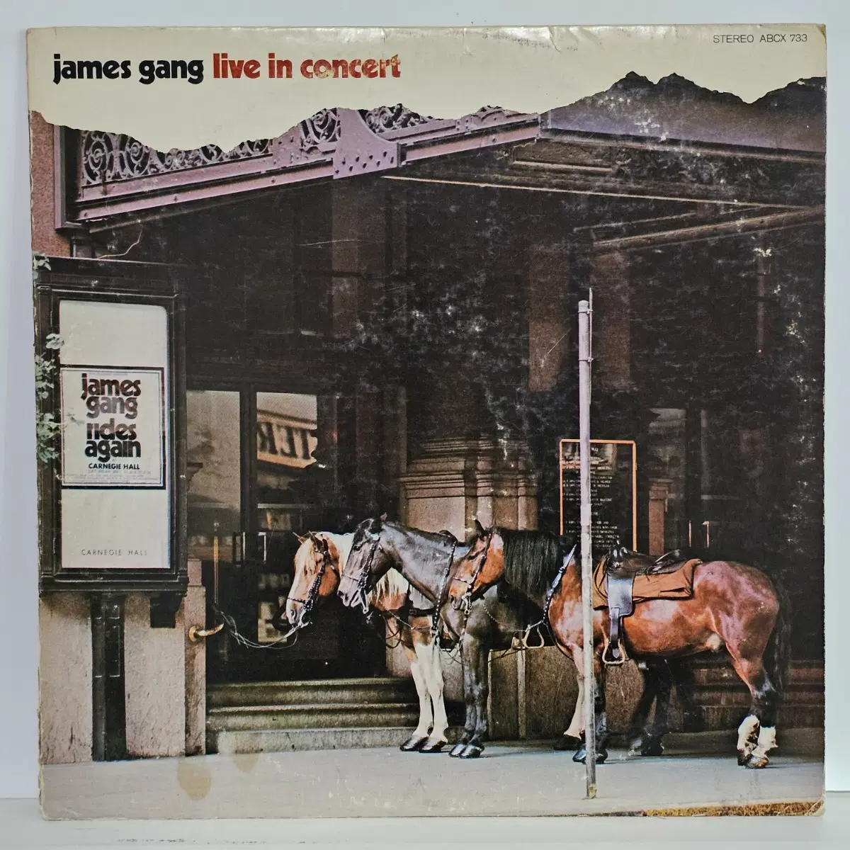The James Gang - Live In Concert LP